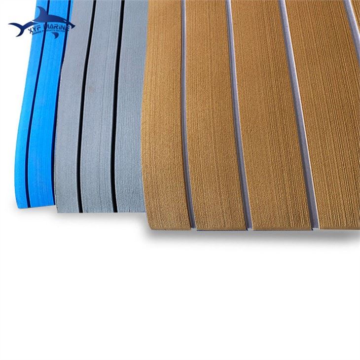 eva faux teak decking more color